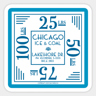 Chicago Ice & Coal Sticker